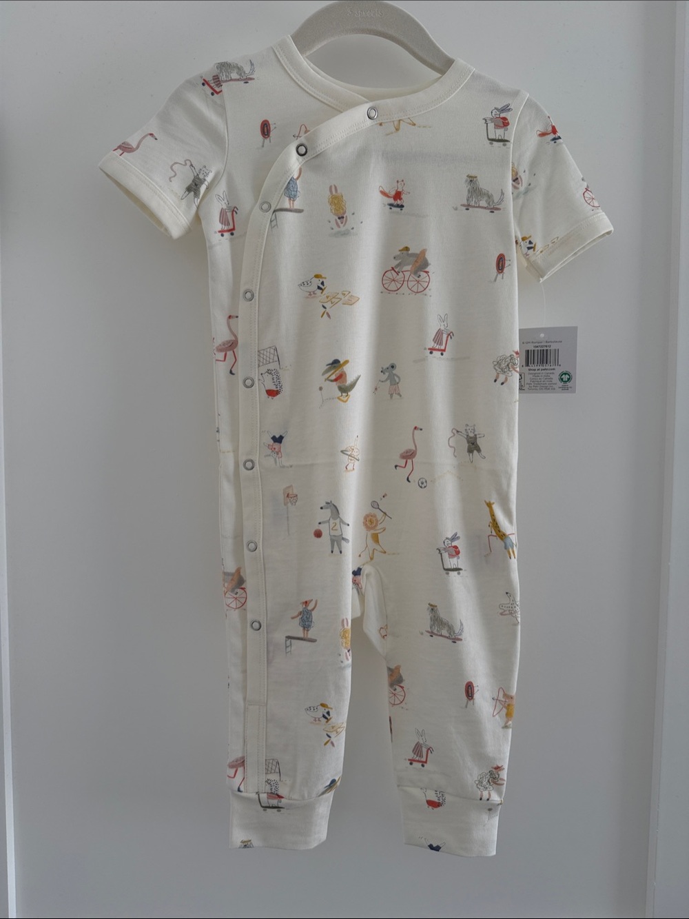Pehr Bodysuit Rare Playful Animal Print (Barboteuse)